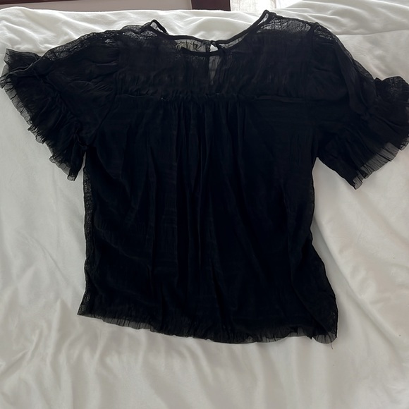 Max studio short sleeved blouse - Picture 4 of 5